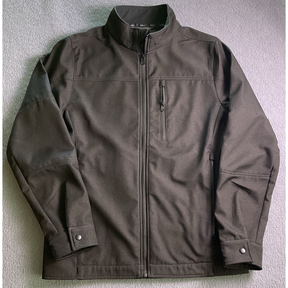 Kuhl Impakt Softshell Jacket Men's Size Medium Dark Gray Gorpcore Outdoor
